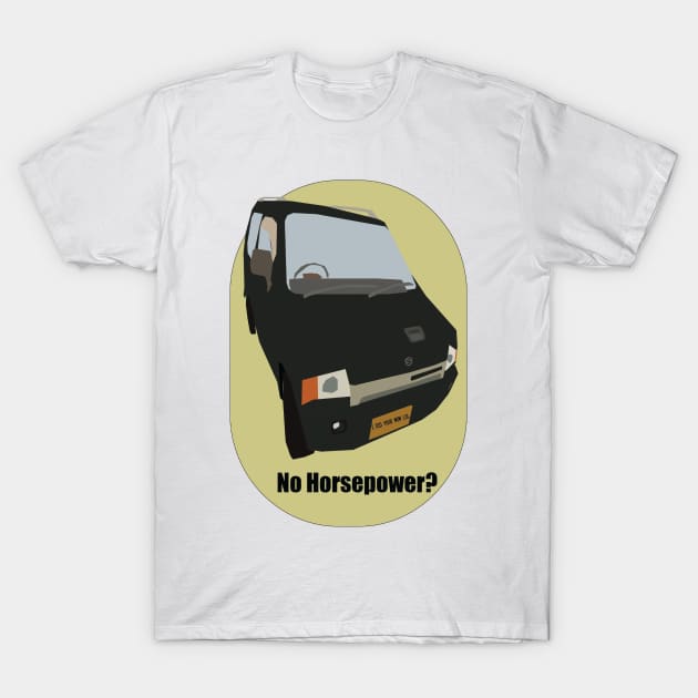 No Horsepower? T-Shirt by Illustrated Garage